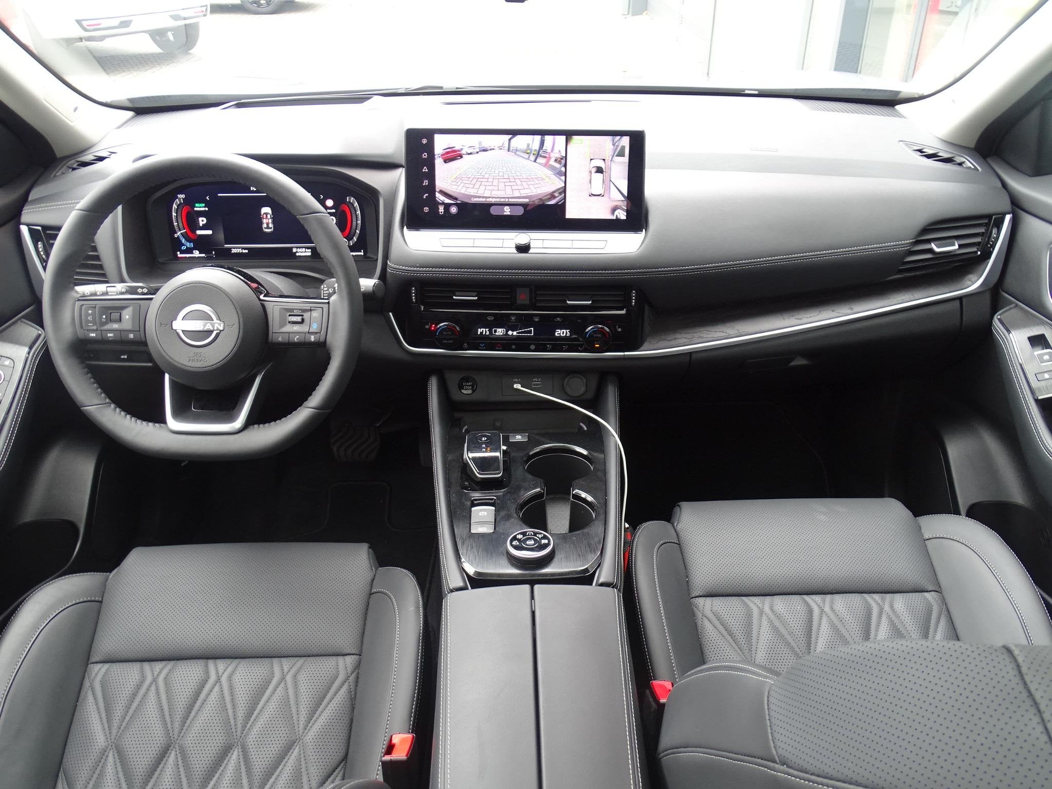 Nissan X-Trail 1.5 e-4orce Tekna Plus 4WD 7p. TREKHAAK| PANO, Auto's, Nissan, Automaat, Dealer onderhouden, 1497 cc, Startonderbreker