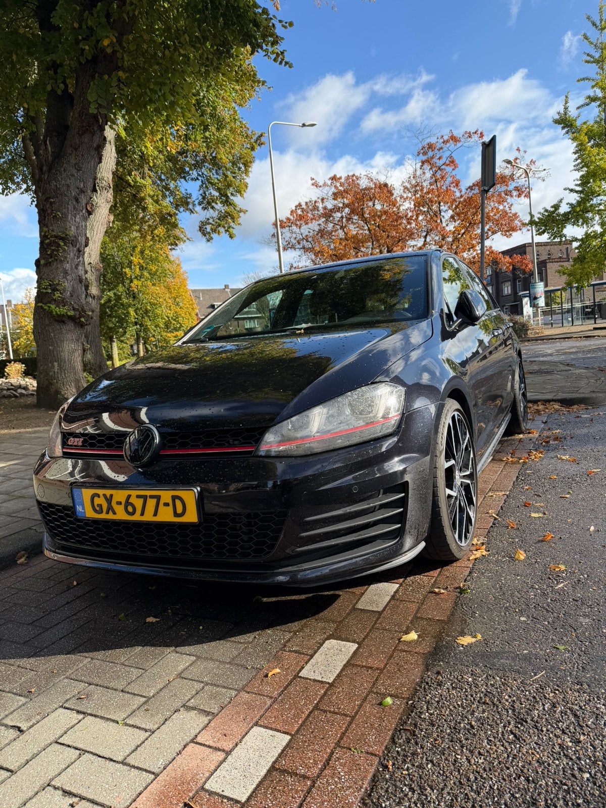 Volkswagen Golf 2.0 GTI 230PK AUT 2014 Zwart, Auto's, 4 cilinders, 1984 cc, Zwart, 1324 kg