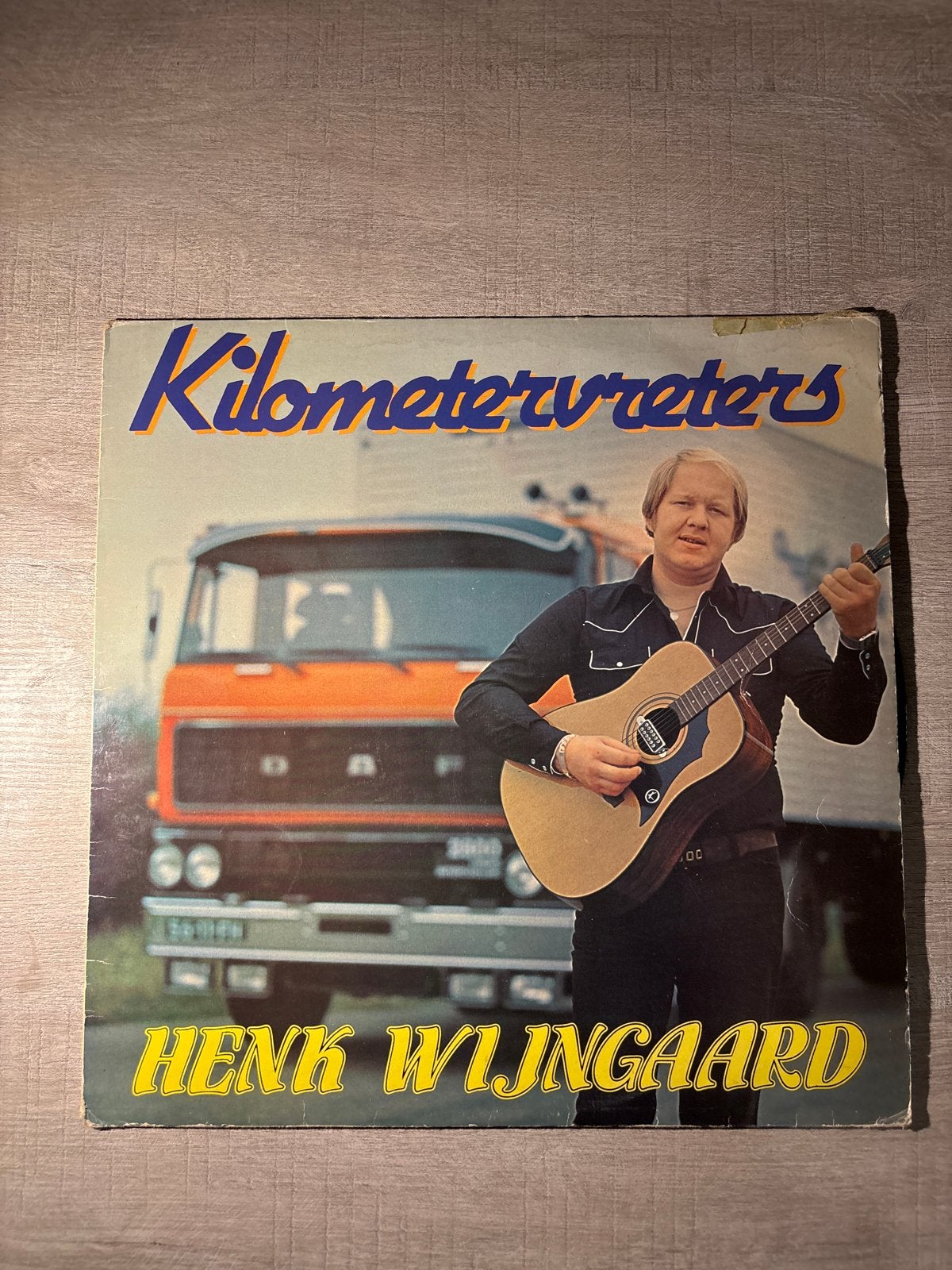 Henk Wijngaard - Kilometervreters LP (1976), LP, Gebruikt, Ophalen of Verzenden, Levenslied of Smartlap