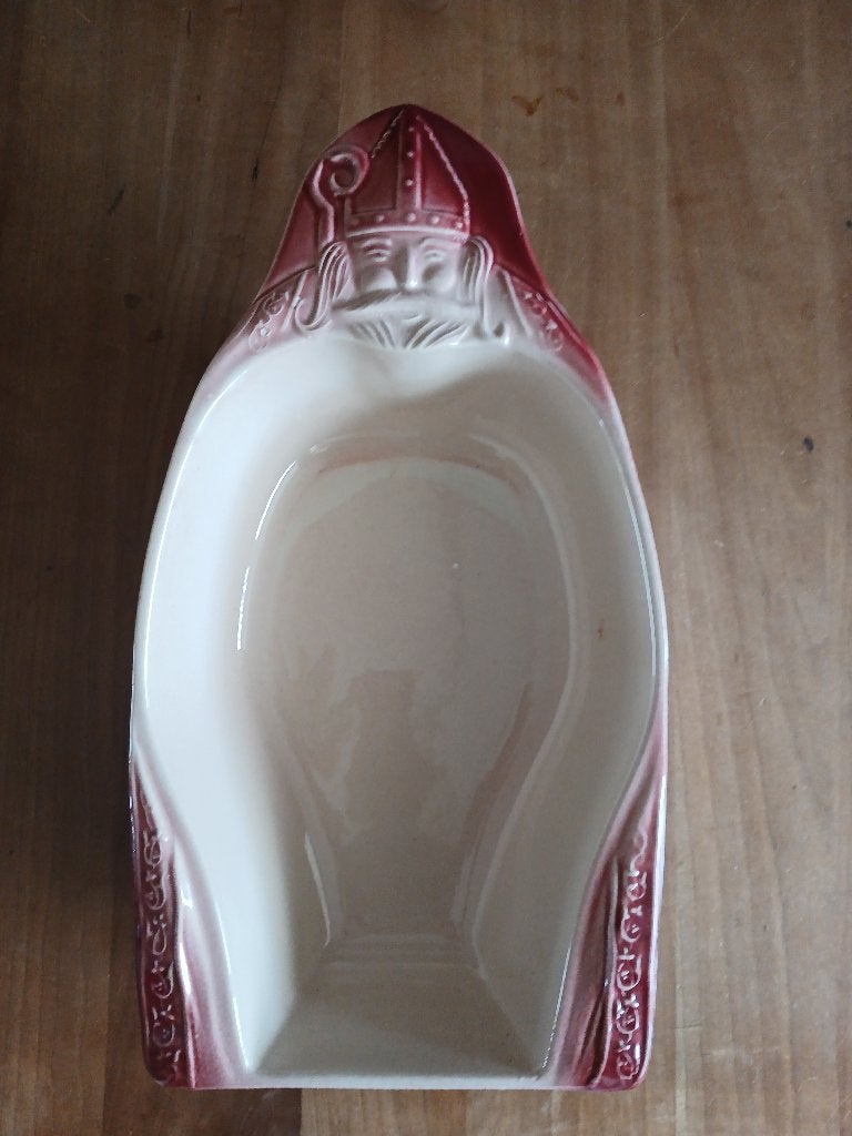 Sinterklaas schaal vintage, Antiek en Kunst, Ophalen of Verzenden