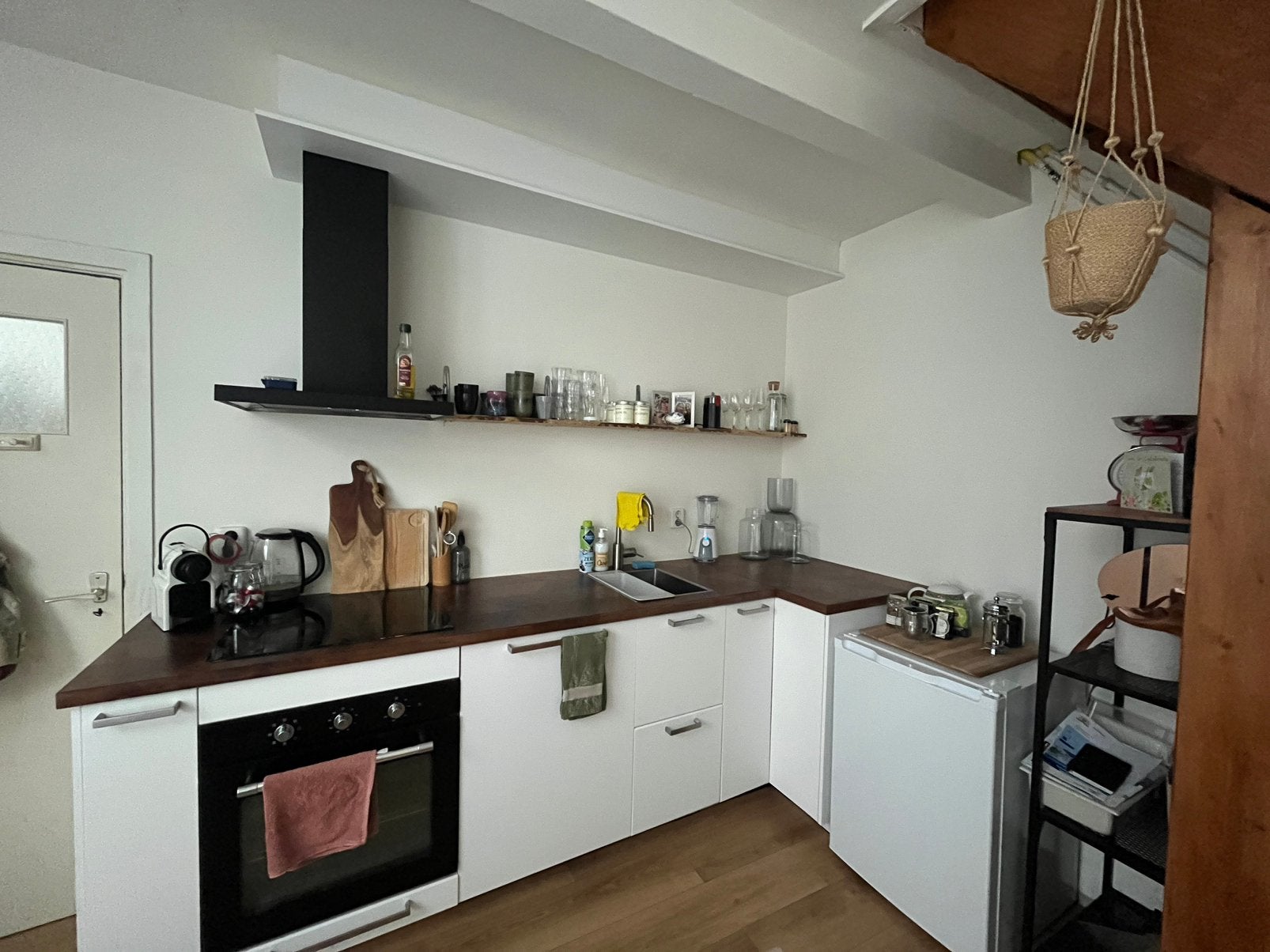 Ikea Keuken - weg wegens verbouwing, Ophalen, Gebruikt, Wit, Enkelwandige keuken