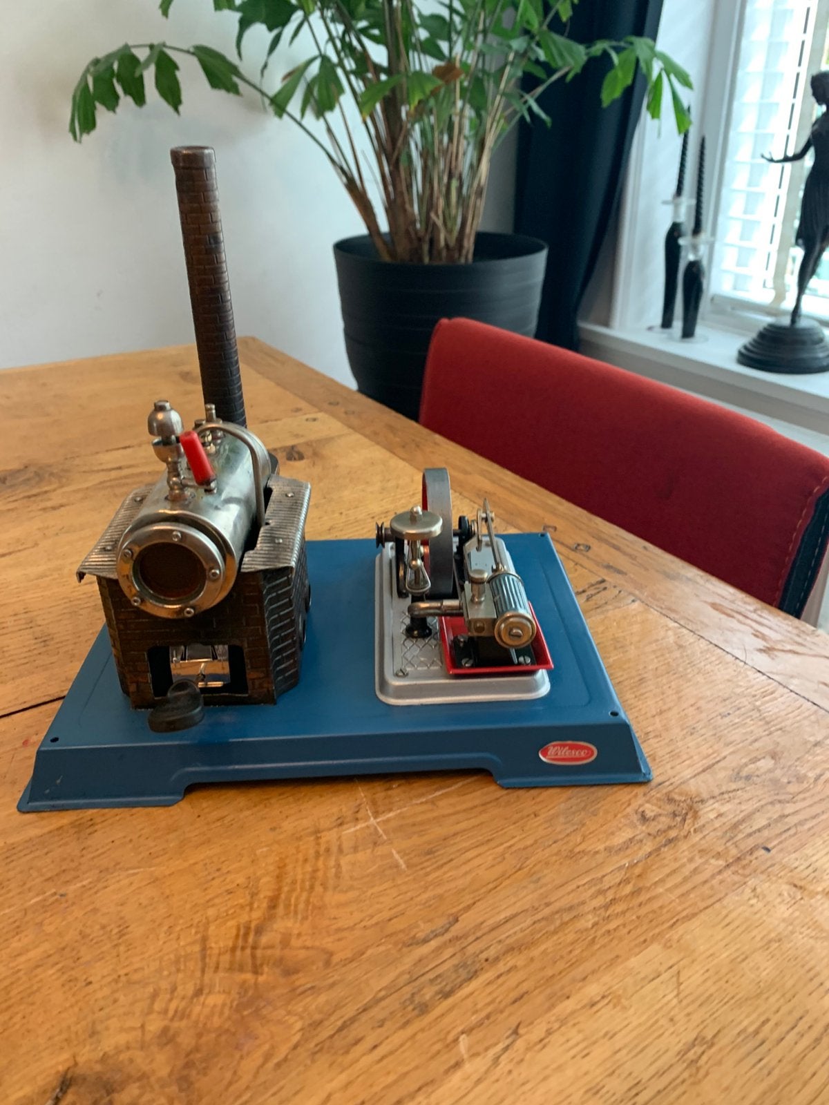 Wilesco d10 stoommachine, Ophalen of Verzenden, Zo goed als nieuw, Groter dan 1:32