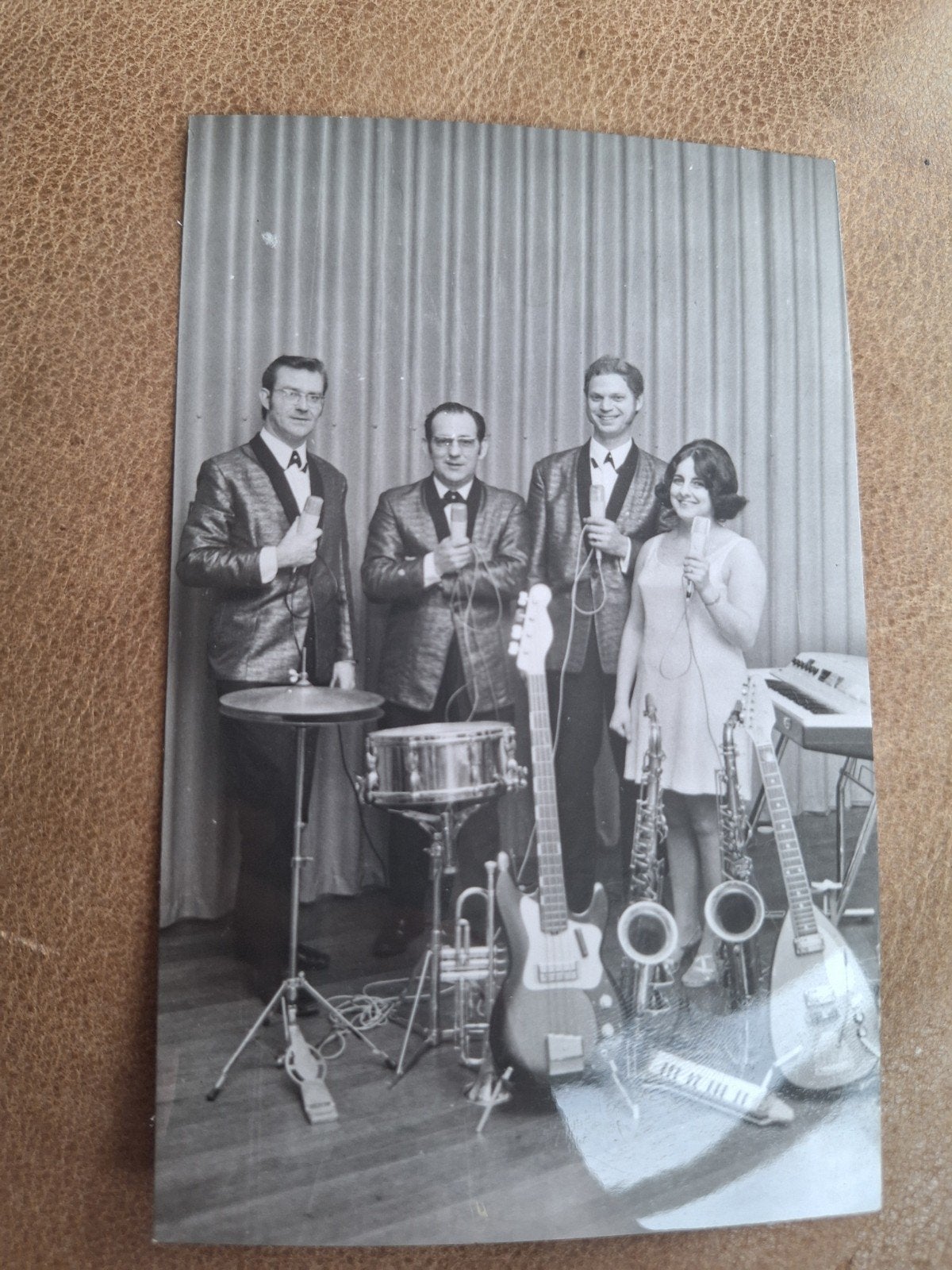 Vintage foto "Metro Kwartet" - Jaren '60 band, 1960 tot 1980, Foto, Nieuw, Ophalen of Verzenden