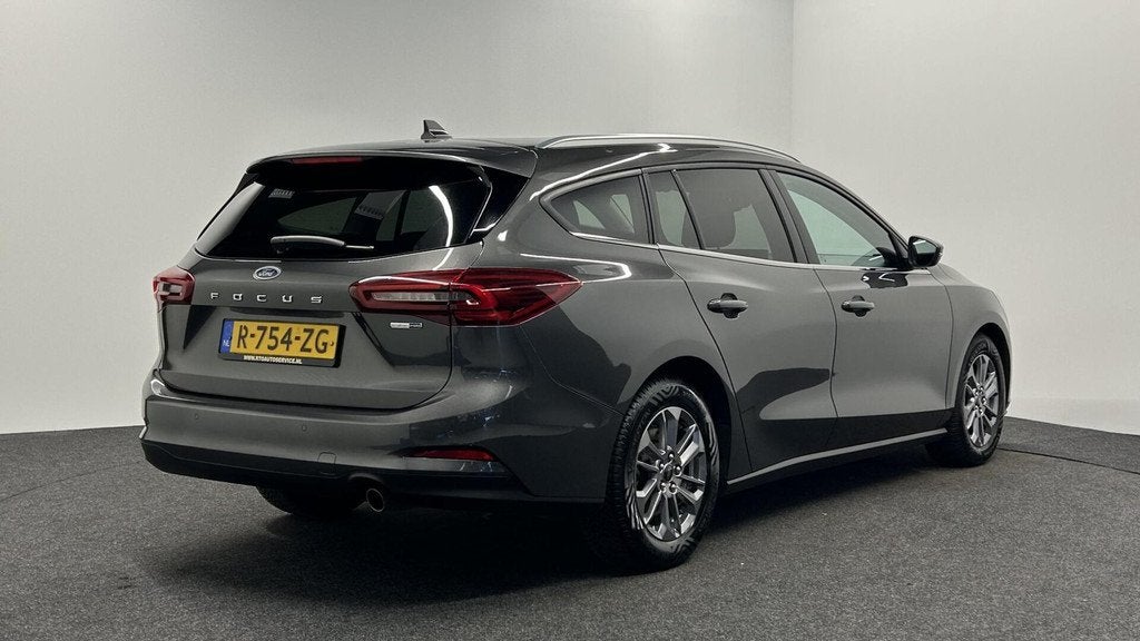 Ford Focus Wagon 1.0 EcoBoost Hybrid Titanium Style CARPLAY, Stof, Gebruikt, Met garantie (alle), Origineel Nederlands