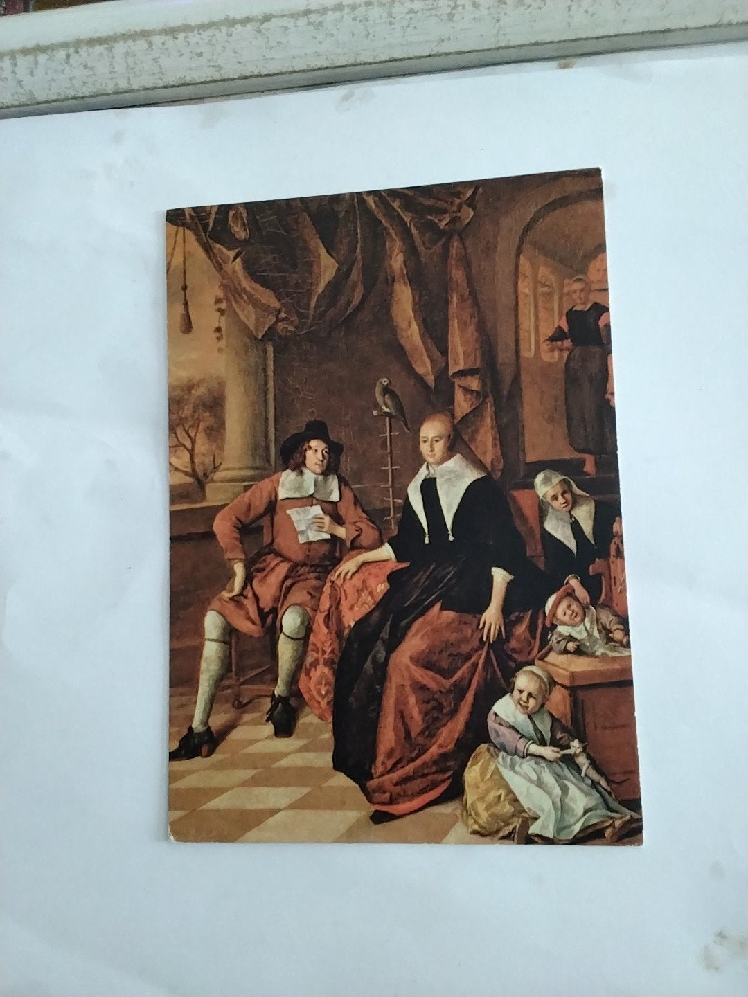 Oude ansichtkaart Jan Steen - La Famiglia dell'Artista, Ophalen of Verzenden