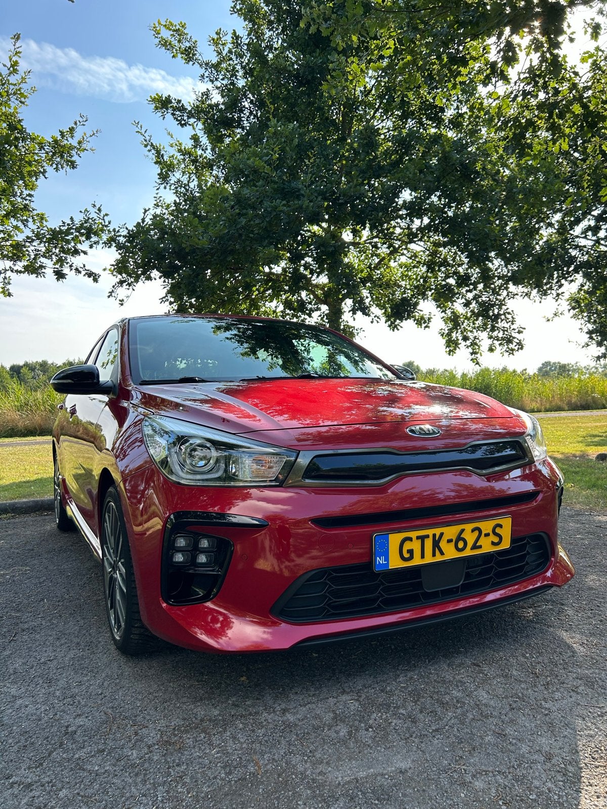 Kia Rio 1.0 T-gdi Mhev Ecodynamics 120pk 2021 Rood, Auto's, Voorwielaandrijving, 450 kg, Handgeschakeld, Rio