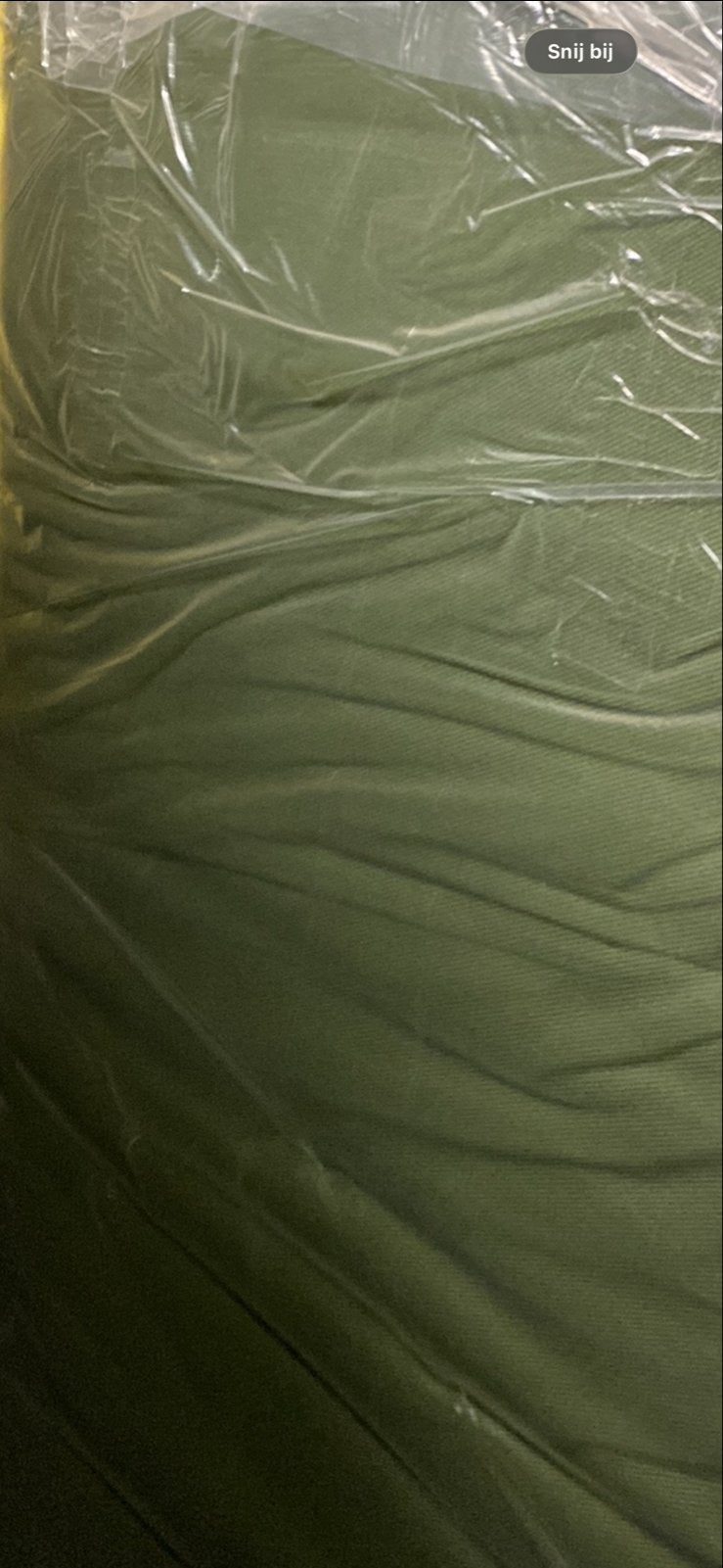 Rough 100% Waterbestendig Kussen 200x78-80cm Groen/Grijs, Eenpersoons, Meerkleurig, Nieuw, Ophalen of Verzenden