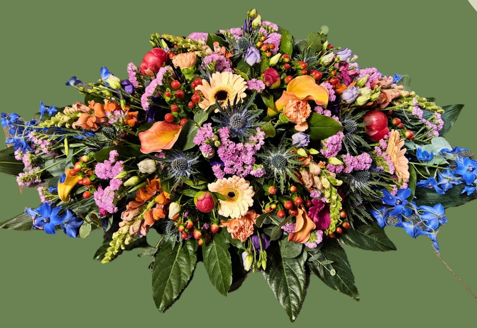 Rouwwerk, Bloemen en Bloemstukken
