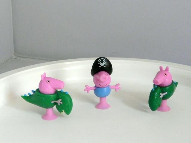 Peppa popptjes # 3 stuks., Verzamelen, Poppetjes en Figuurtjes, Ophalen of Verzenden, Zo goed als nieuw