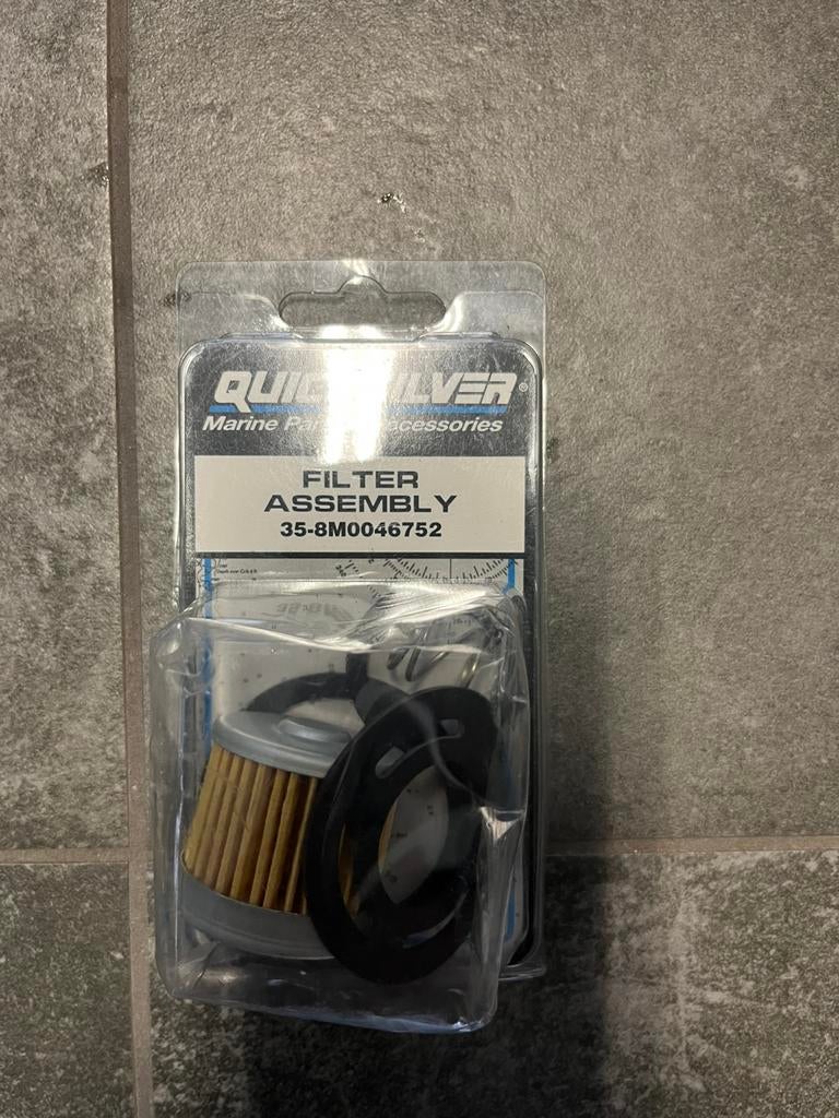 originele Quicksilver brandstoffilter-assemblagekit,, Watersport en Boten, Ophalen of Verzenden, Zo goed als nieuw, Motor en Techniek