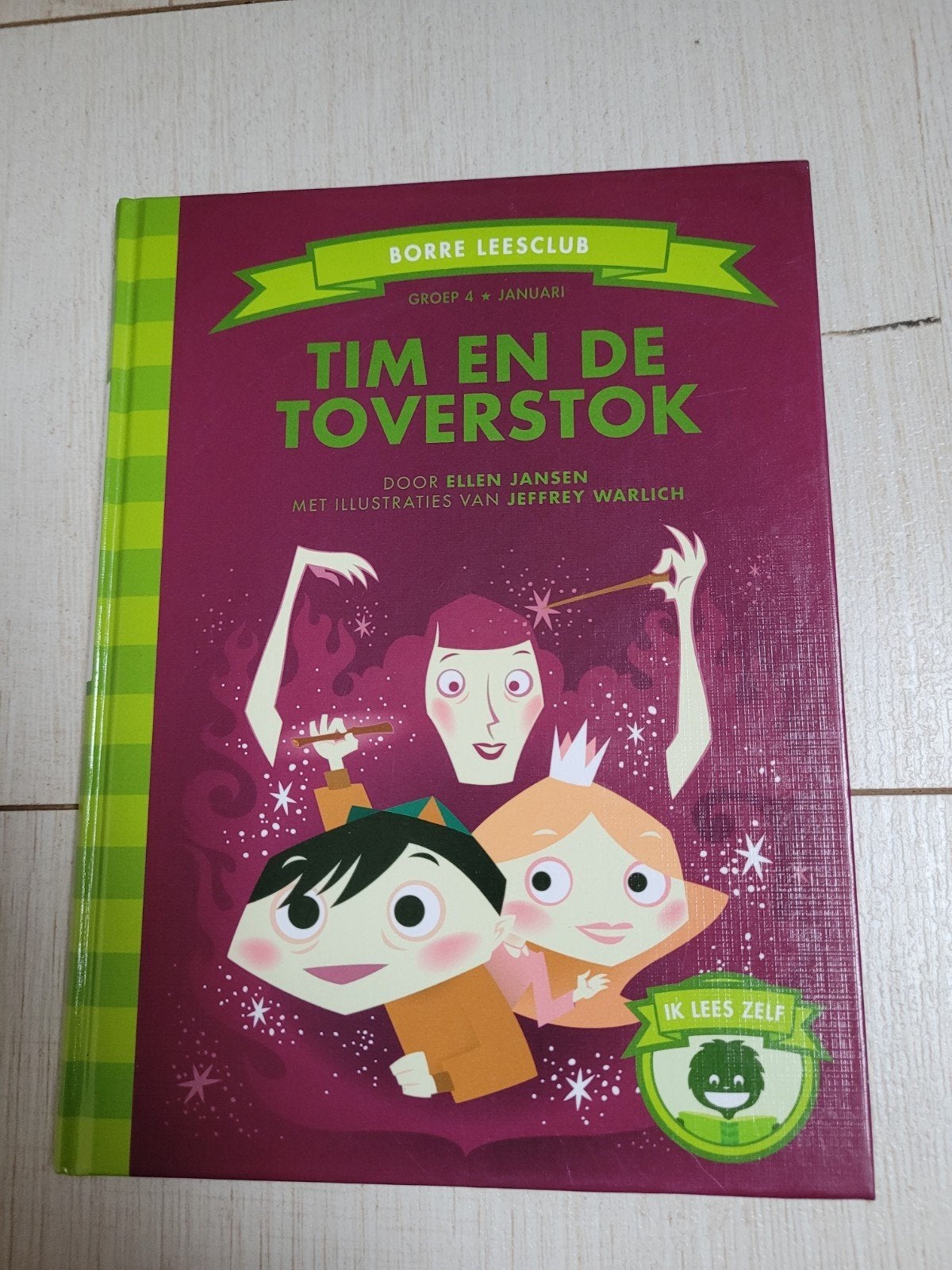 Borre Leesclub Boekje: Tim en de Toverstok, gr. 4, NIEUW, Ophalen, Nieuw, Ellen Jansen