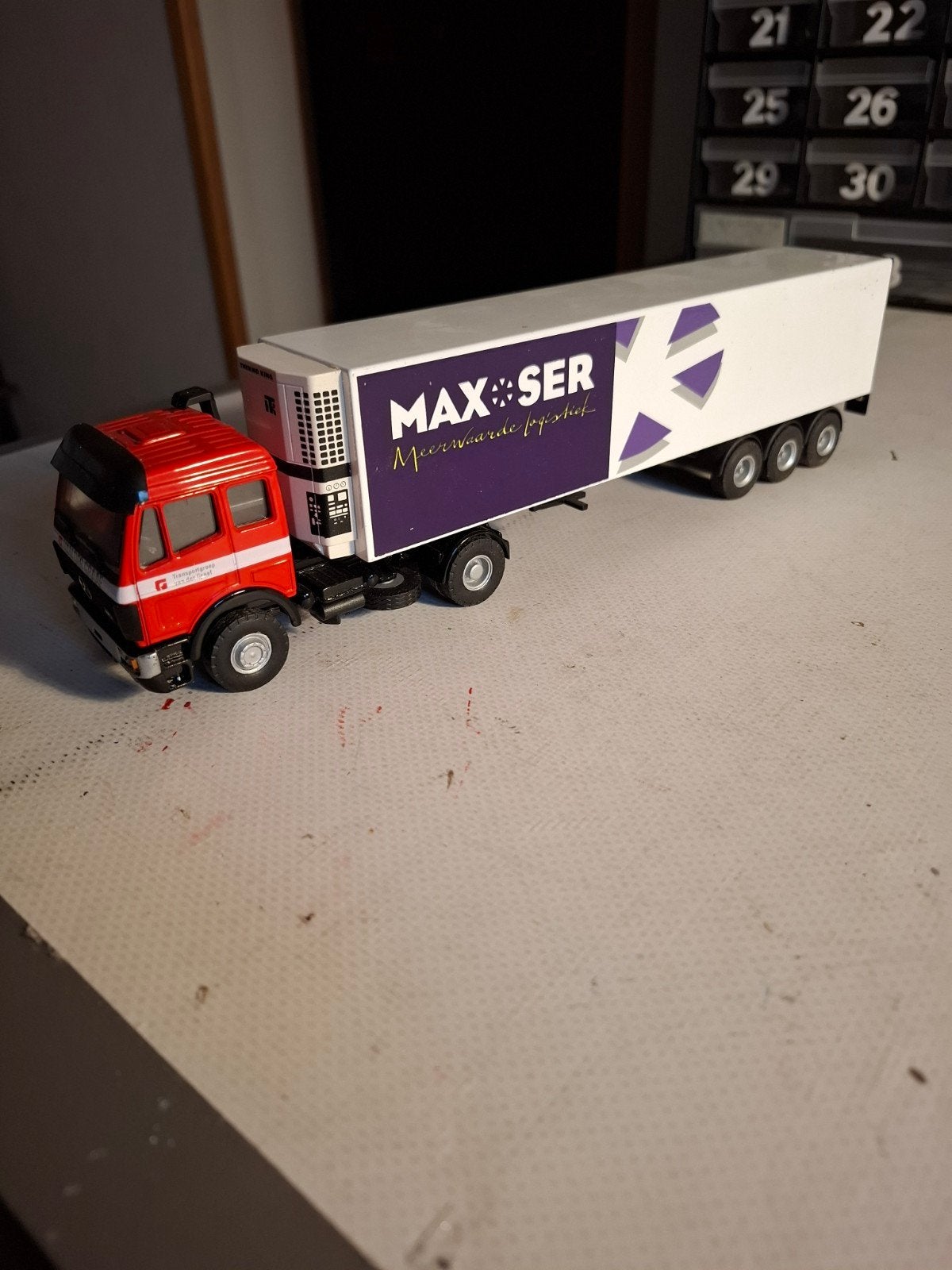 lion car, Ophalen of Verzenden, Zo goed als nieuw, Bus of Vrachtwagen, Lion Toys