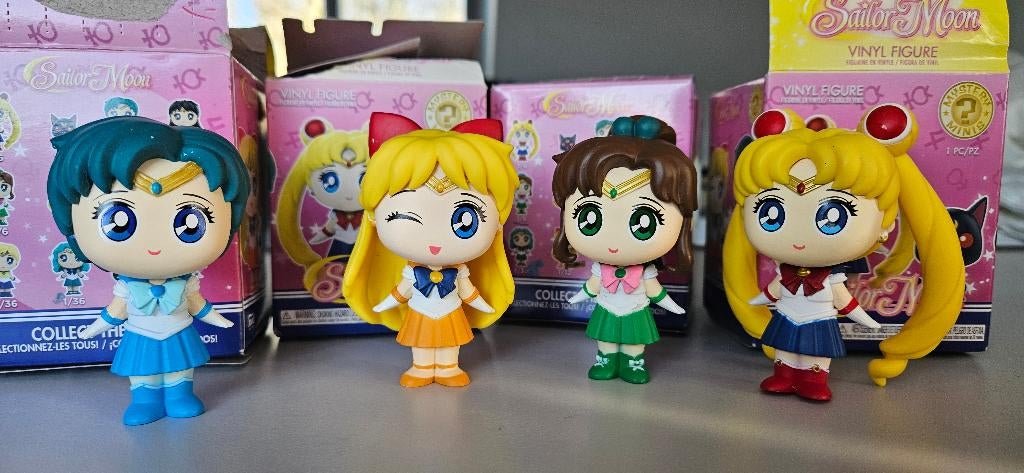Funko Pop mystery mini sailor moon, Ophalen of Verzenden, Zo goed als nieuw