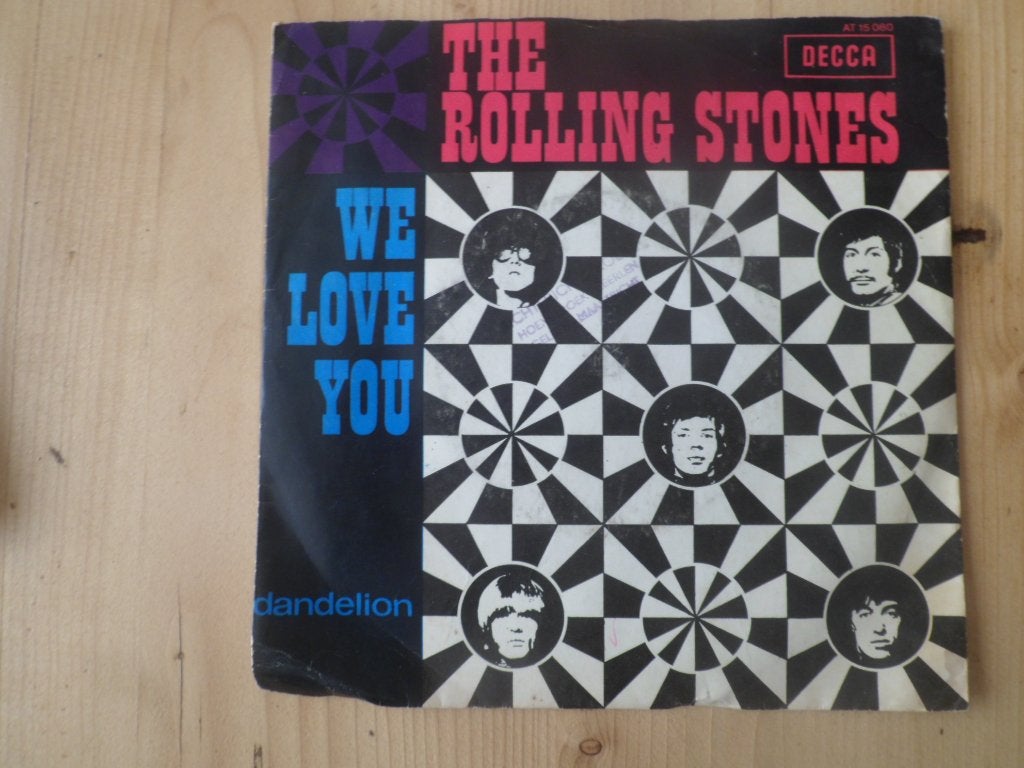 Rolling Stones, Ophalen of Verzenden, Gebruikt, 7 inch, Rock en Metal
