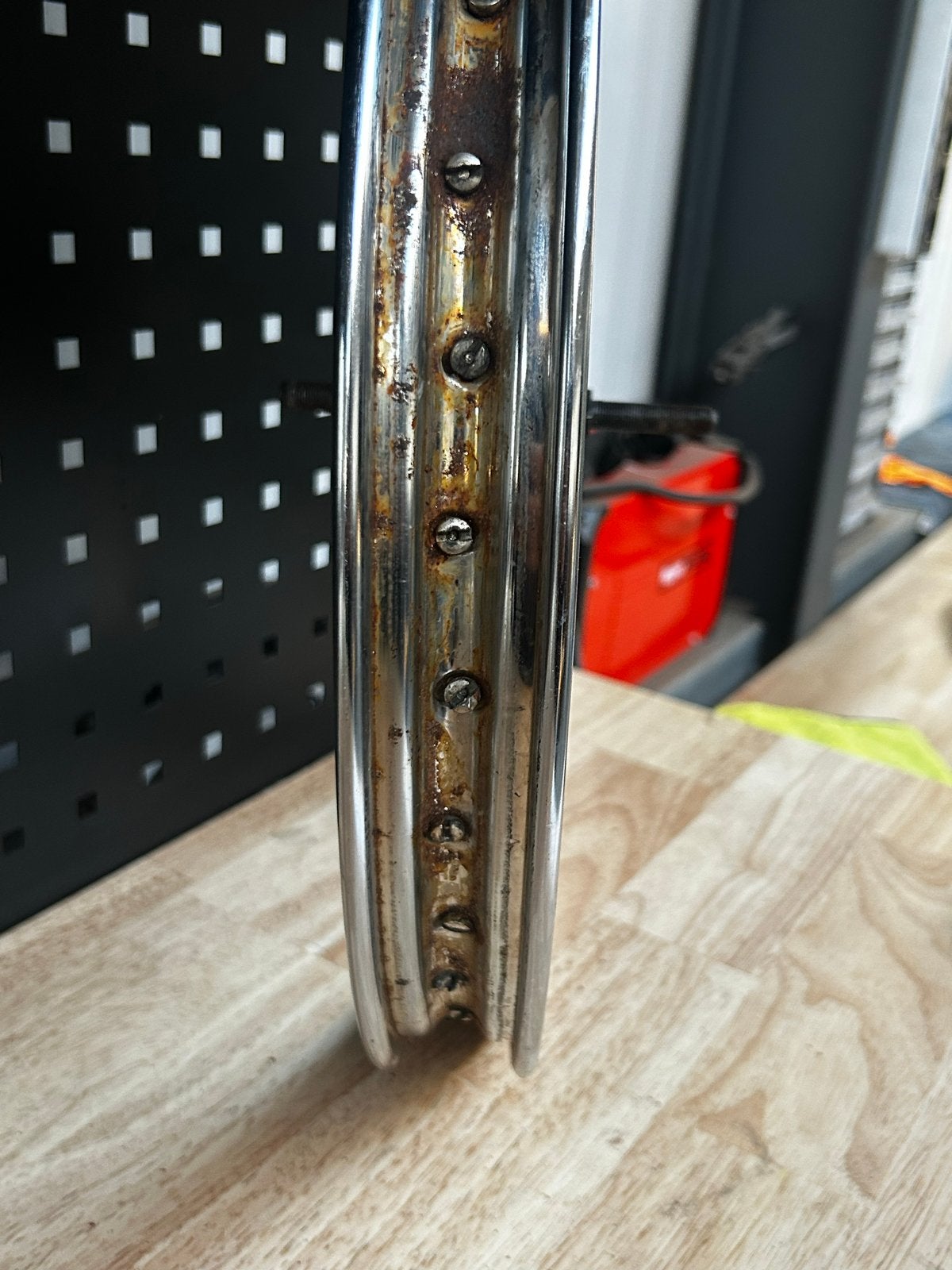 17” Puch voorvelg, Ophalen of Verzenden, Gebruikt, Frame