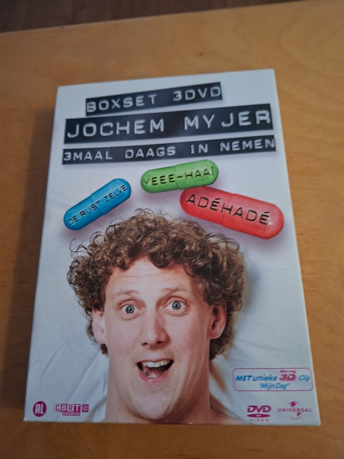 Jochem Myjer Boxset 3DVD - 3x Daags in Nemen, Alle leeftijden, Ophalen of Verzenden, Gebruikt, Stand-up of Theatershow
