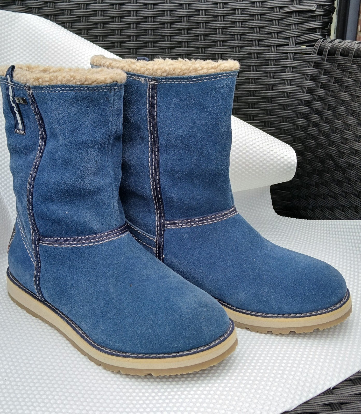 s.Oliver vacht/tex-laars, Blauw, Lage of Enkellaarzen, Nieuw, Ophalen of Verzenden