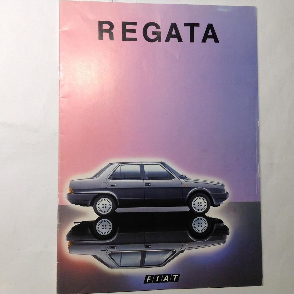 Fiat Regata introductie folder 1983 NL 28 blz, Ophalen of Verzenden, Zo goed als nieuw, Overige merken