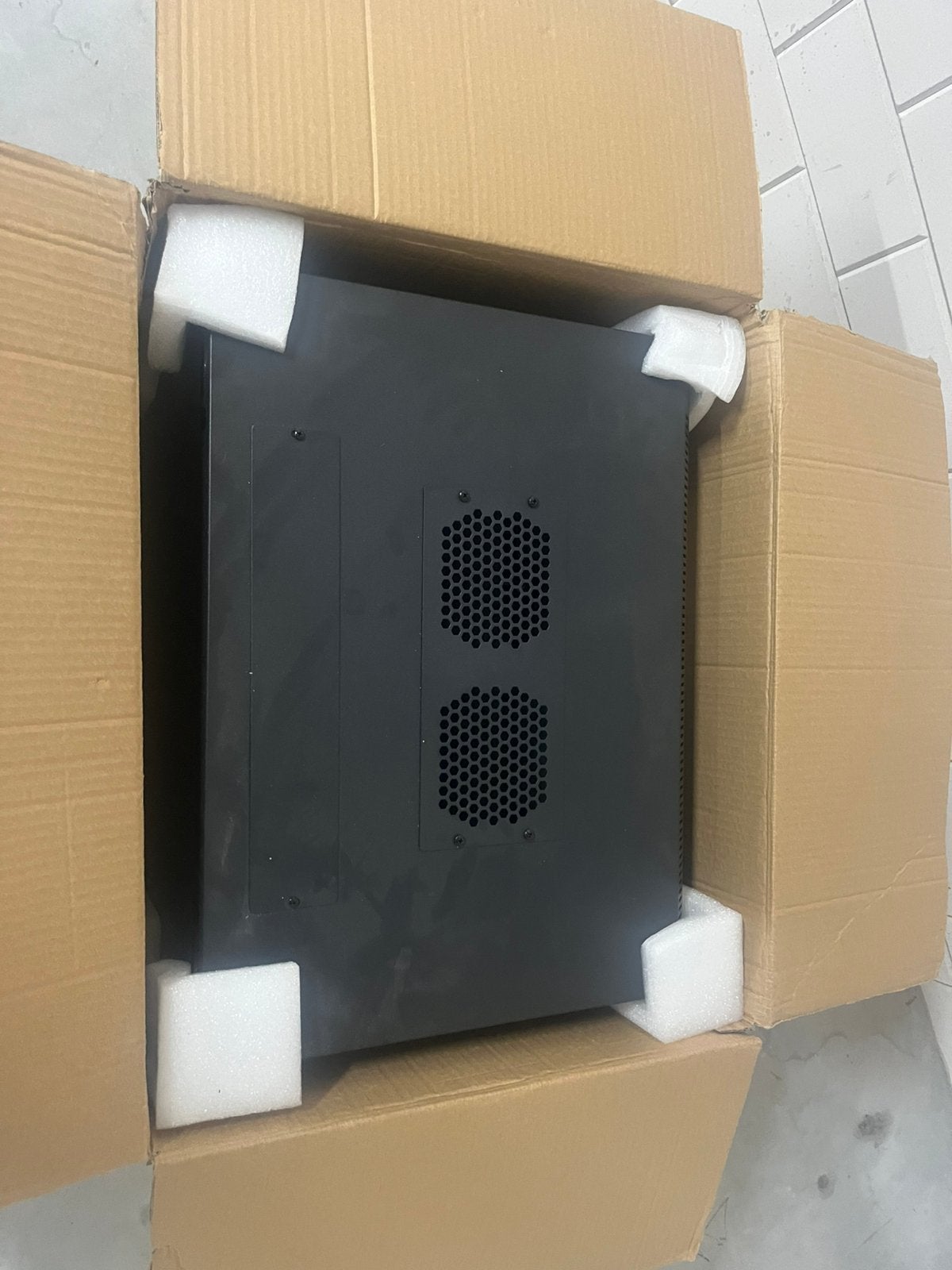 Patchkast 19 inch | 9U | 600 x 450 x 500 mm, Computers en Software, Serverkasten, Ophalen, Zo goed als nieuw, Glas