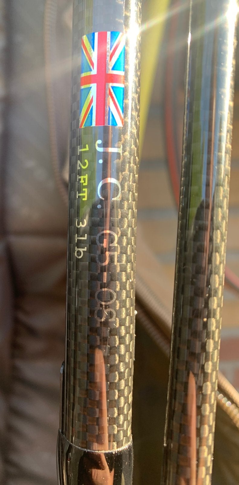 3x ZGAN James Cook GS-OS 12ft 3LB karper hengel ‘Uniek’, Ophalen, Zo goed als nieuw, Werphengel