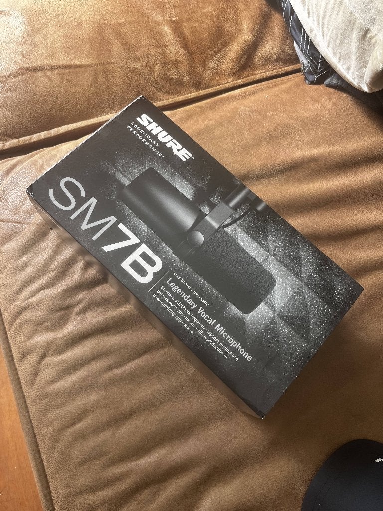 Shure SM7B + Cloudlifter CL-1 - Set, Ophalen of Verzenden, Zo goed als nieuw, Studiomicrofoon