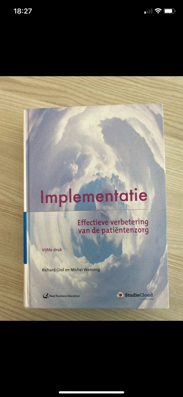 Grol&Wensing implementatie, Ophalen of Verzenden, Zo goed als nieuw, Overige wetenschappen