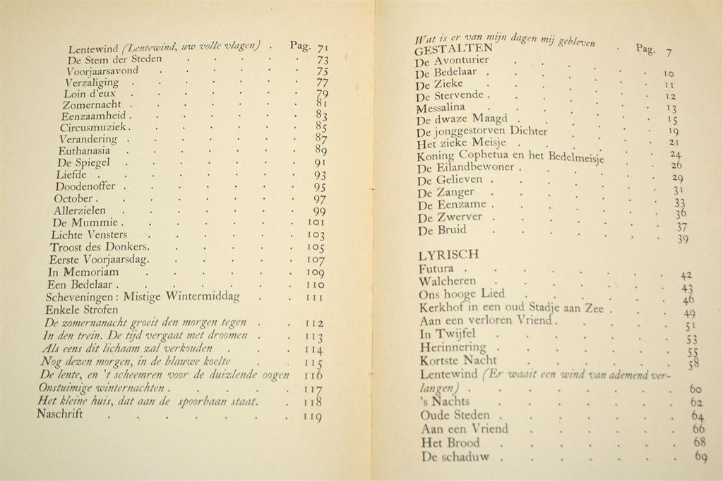 Het Verlangen — J.C. Bloem Gedichten, Van Kampen 1926, Boeken, Ophalen of Verzenden, Gelezen