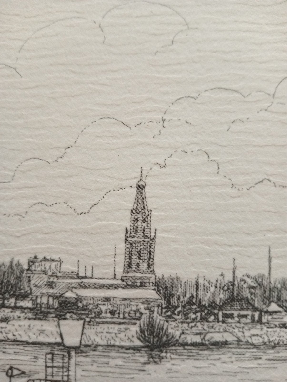 Henk Stals stadsgezicht Enkhuizen? Hoorn?, Ophalen of Verzenden