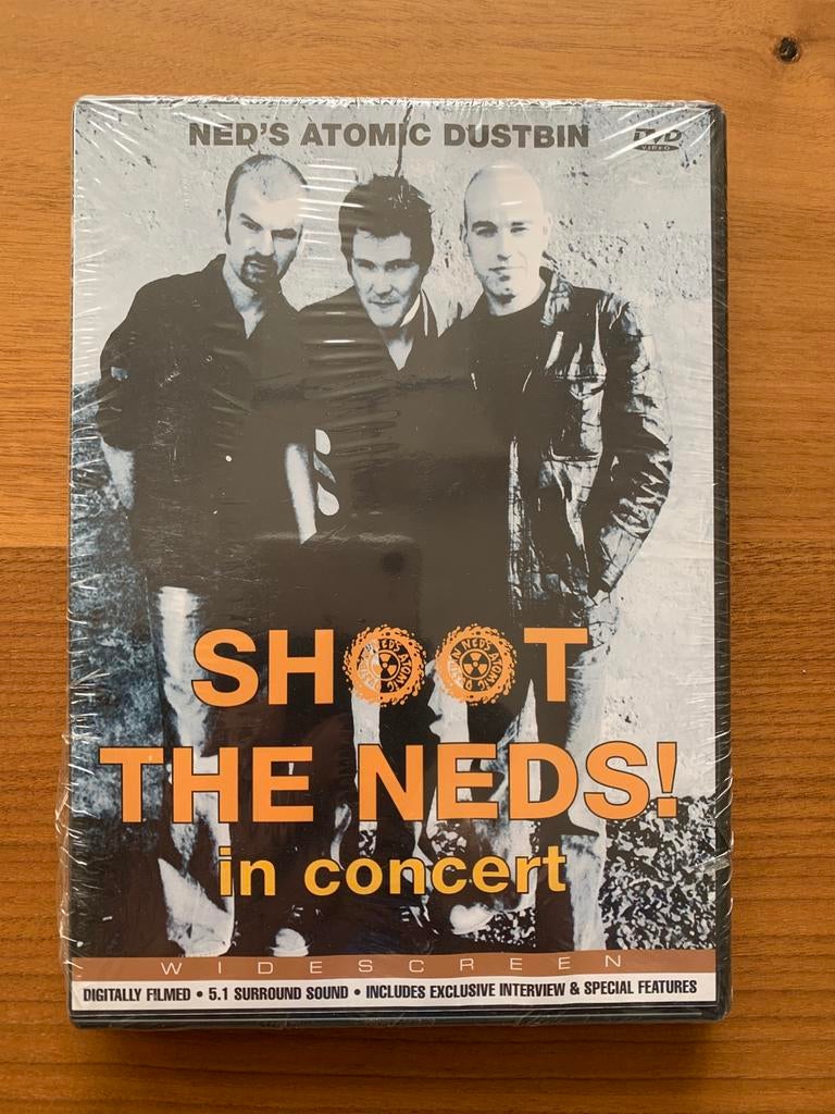 Ned's Atomic Dustbin - Shoot The Nerds! In Concert, Alle leeftijden, Ophalen of Verzenden, Nieuw in verpakking, Muziek en Concerten