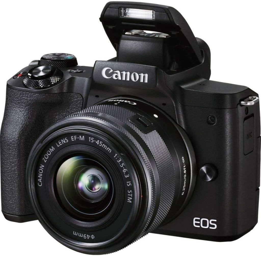 Canon EOS M50 Mark II : Camera + bag + 256GB card