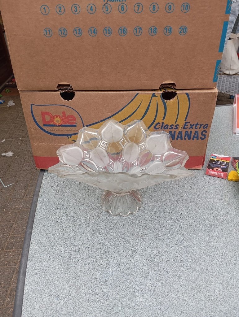 Te koop fruitschaal, Huis en Inrichting, Ophalen, Gebruikt, Overige typen, Glas