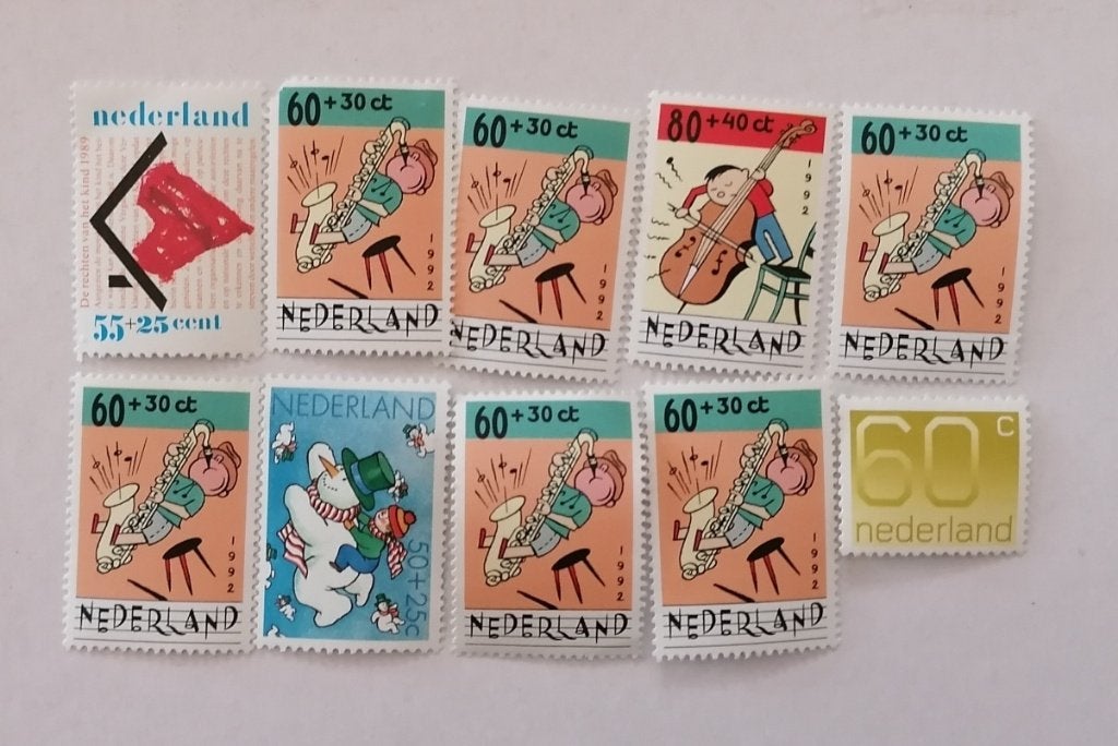 Diverse Kinderpostzegels, Ophalen, Na 1940, Postfris