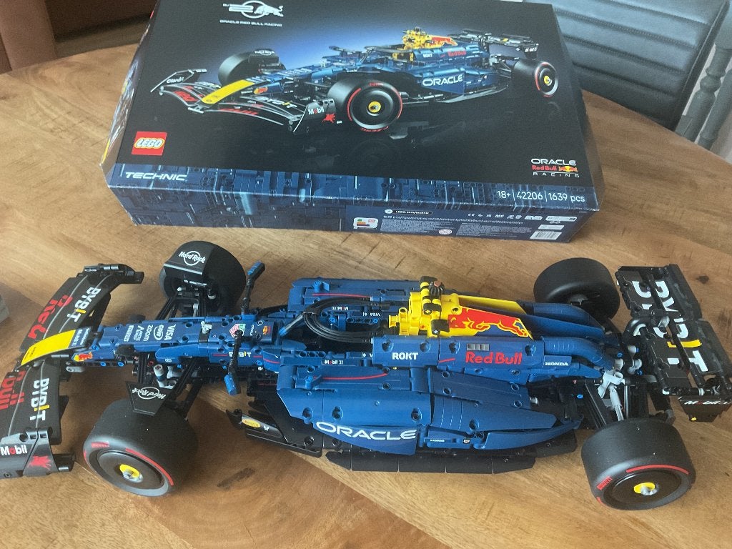 Technisch lego Red Bull raceauto, Compleet, Lego, Ophalen of Verzenden, Zo goed als nieuw