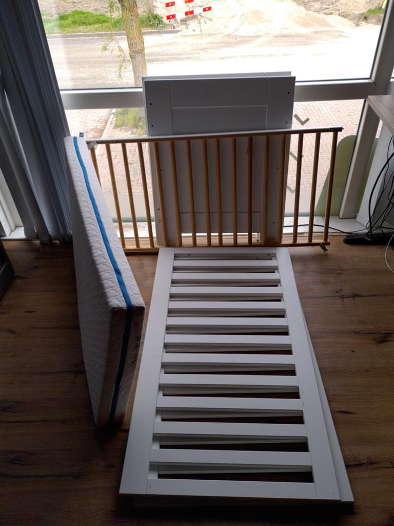 Bopita Ledikant met Aerosleep matras, Ophalen, Bopita@, 4331CD, 70 tot 85 cm