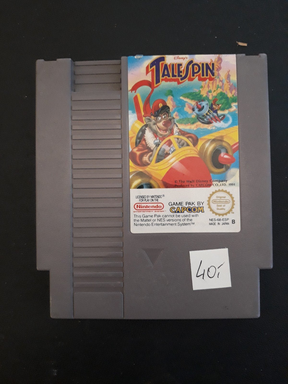 Disney's TaleSpin NES Game -Klassieke Nintendo Entertainment, Spelcomputers en Games, Gebruikt, 1 speler, Ophalen of Verzenden