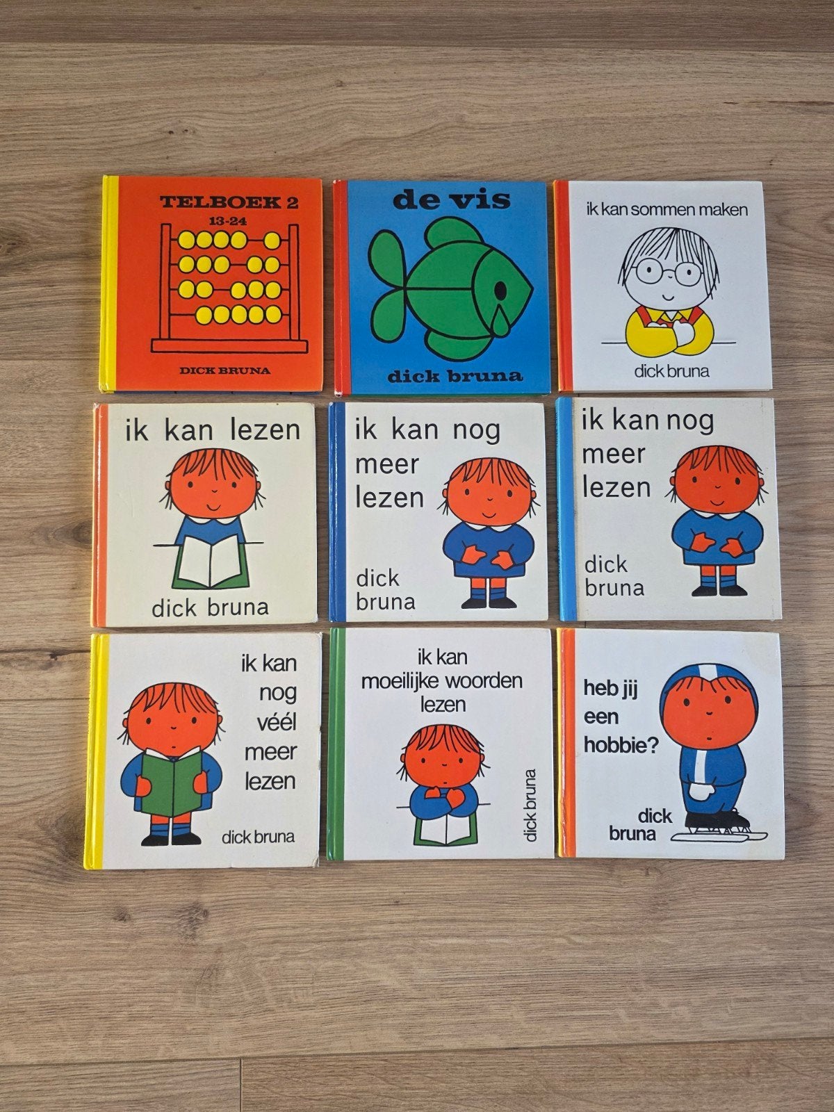 Dick Bruna Vintage Boekjes  - 9 Stuks, Ophalen of Verzenden, Gelezen, Dick Bruna, 2 tot 3 jaar