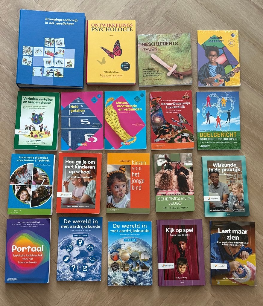 Boekenpakket PABO, Ophalen, Overige vakken, Diverse auteurs, Zo goed als nieuw