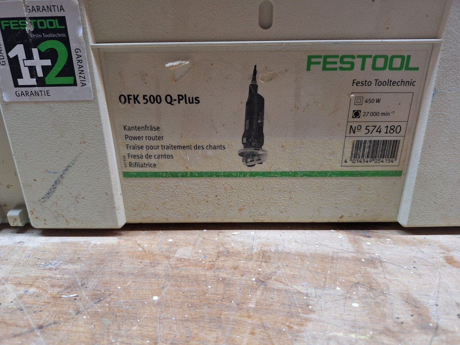 Festool OFK 500 Q Kantenfrees - Zo goed als nieuw, Ophalen, Kantenfrees, Zo goed als nieuw, Festool
