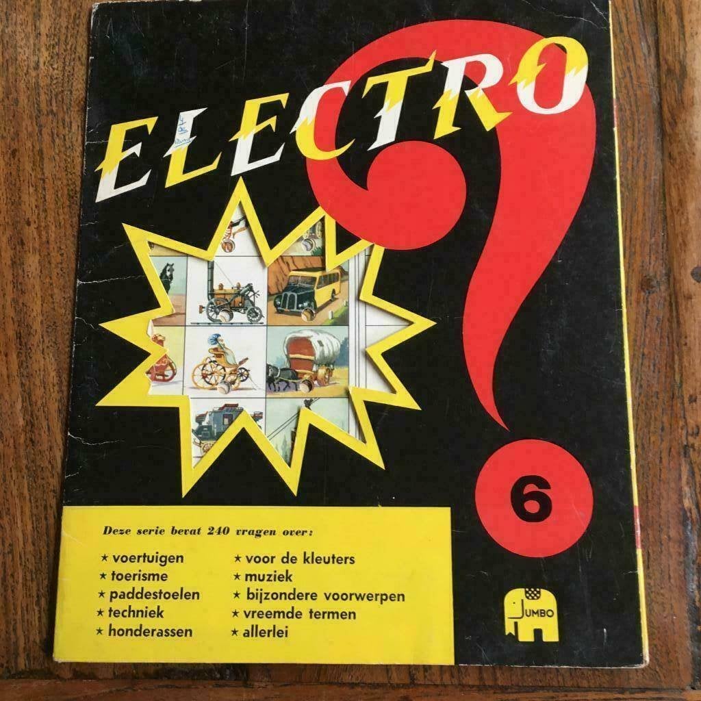 Jumbo Electro aanvulmap 5-6-7-8  , vintage, Kinderen en Baby's, Ophalen of Verzenden, Zo goed als nieuw, Elektronica, Met licht