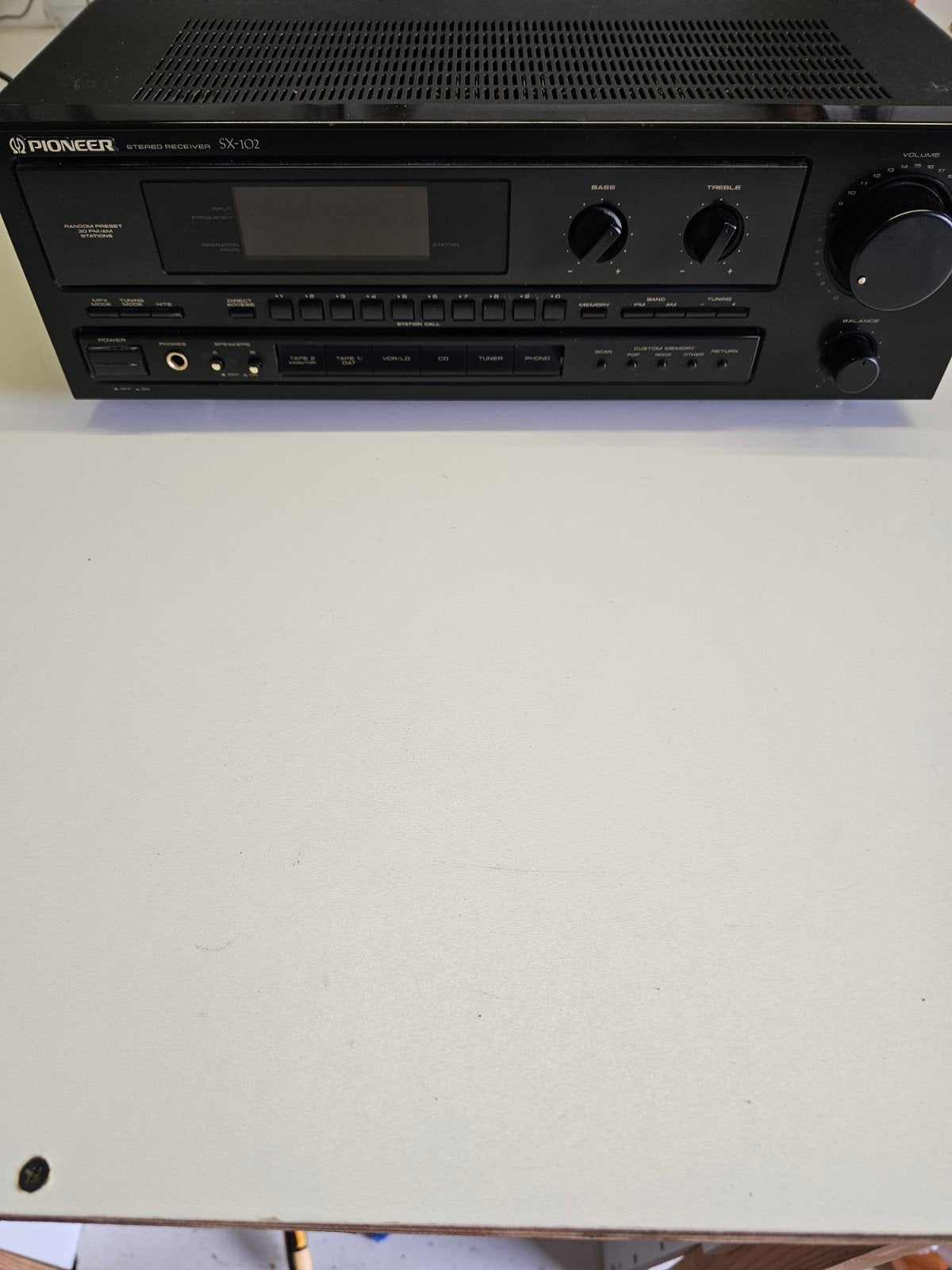 Pioneer SX-102 Stereo Receiver - in goede staat., Ophalen of Verzenden, Pioneer
