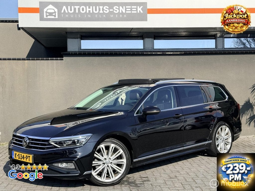 Volkswagen Passat Variant 2.0 TDI Business Edition R, Auto's, Gebruikt, Euro 6, 2000 kg, 1481 kg