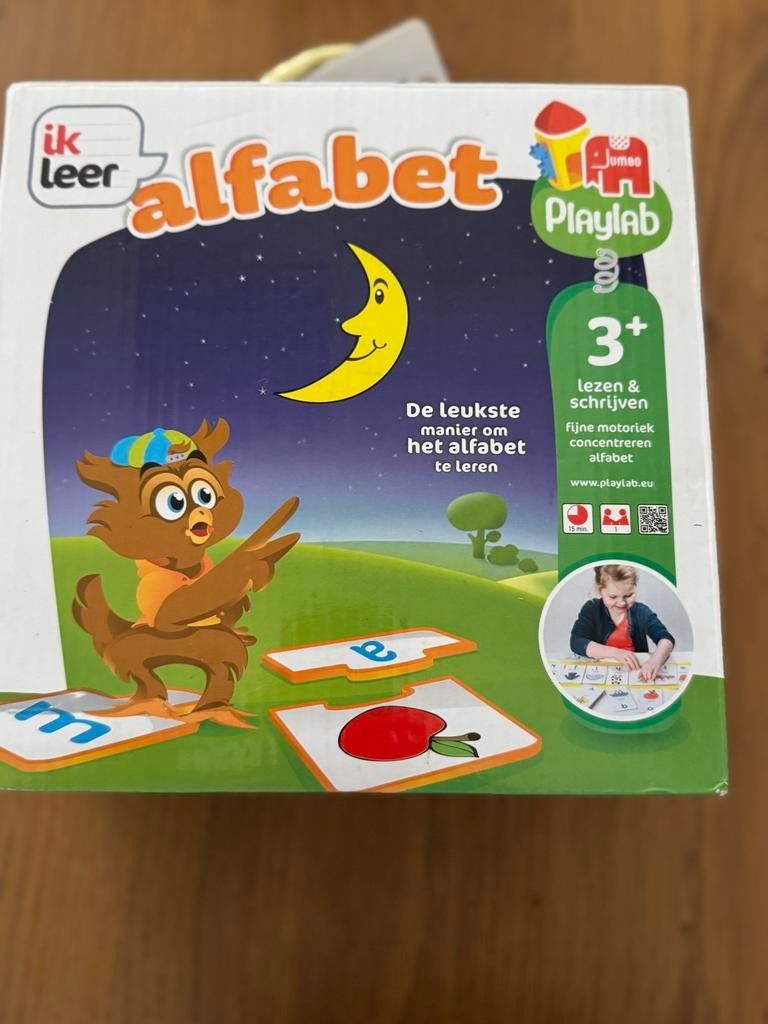 Jumbo Ik Leer Alfabet - Educatief Spel voor Kinderen, Ophalen, Zo goed als nieuw, Taal en Lezen