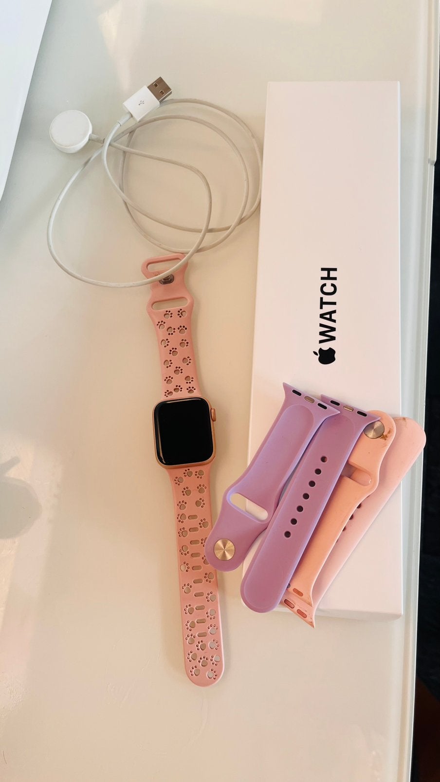 Apple Watch SE – Rose Gold, Ophalen of Verzenden, Zo goed als nieuw, Roze, IOS
