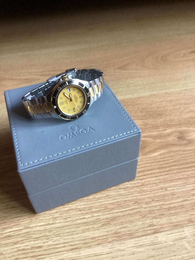 Omega seamaster 200 Quartz pre bond, Sieraden, Tassen en Uiterlijk, Horloges | Heren, Ophalen, Staal, Polshorloge, Zo goed als nieuw
