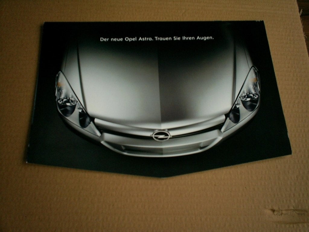 Der Neue Opel Astra [ Trauen sie ehren augen ] 2003 8 pag., Verzenden, Zo goed als nieuw, Opel