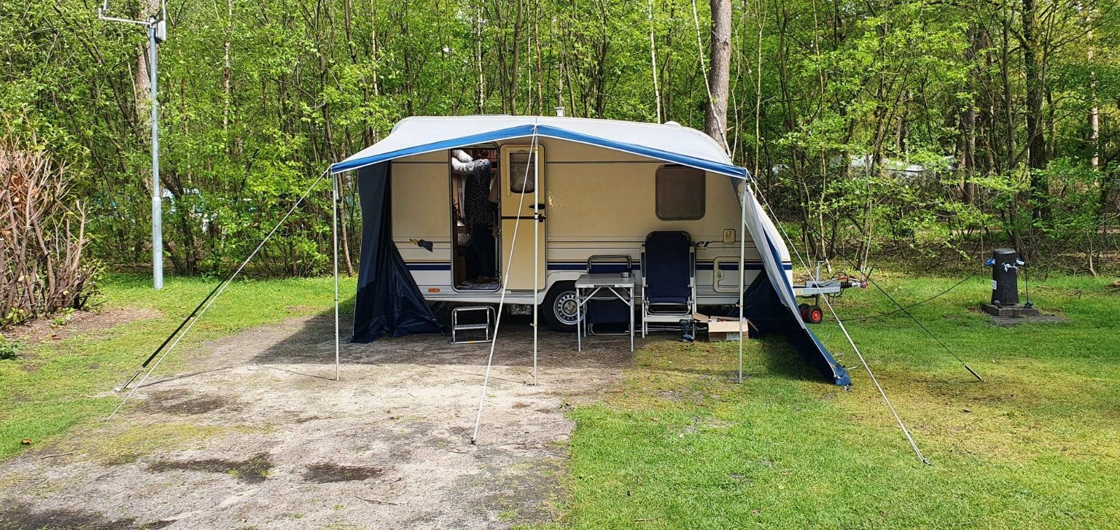 Luifel met zijwanden maat 8 (830-835), Caravans en Kamperen, Ophalen, Gebruikt
