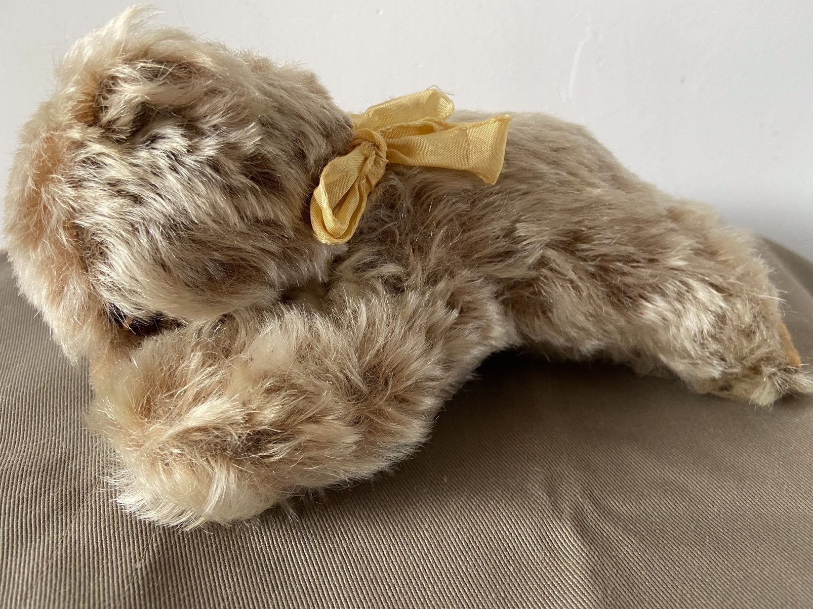 Steiff Floppy Zotty, slapende teddybeer, 7317, Ophalen of Verzenden, Zo goed als nieuw, Stoffen beer, Steiff