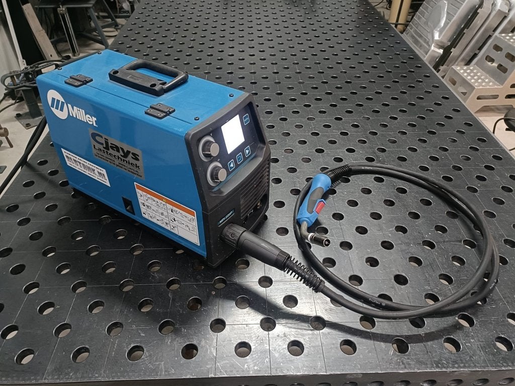 Lasapparaat Miller MPi 220 P (Pulse), Ophalen, Zo goed als nieuw, 150 tot 250 ampère, Co2