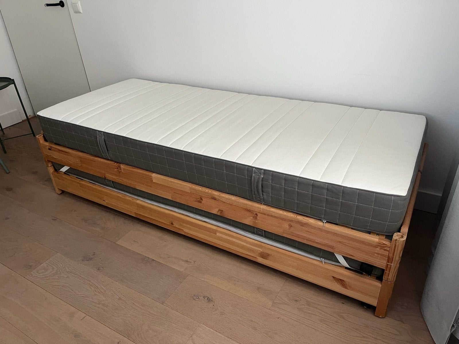 IKEA UTÅKER stapelbed 80x200/160x200 - Multifunctioneel, Ophalen of Verzenden, 80 cm, 200 cm, Hout
