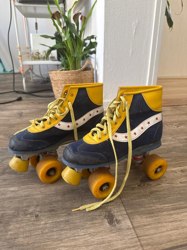 Vintage Bart Smit rolschaatsen/rollerskates Bart Smit ‘70, Ophalen, Gebruikt, Overige typen, Overige merken